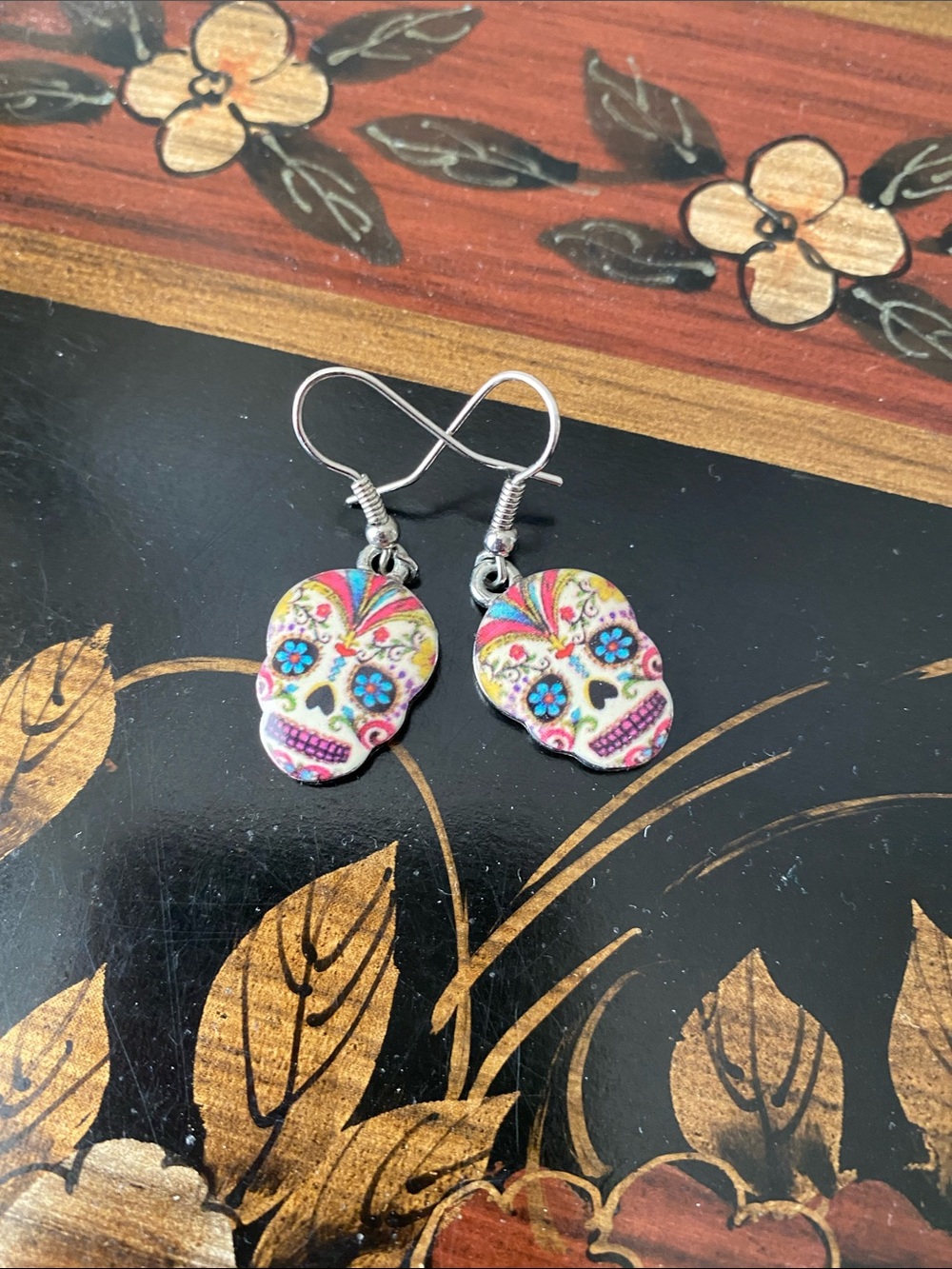 Day of the Dead earrings